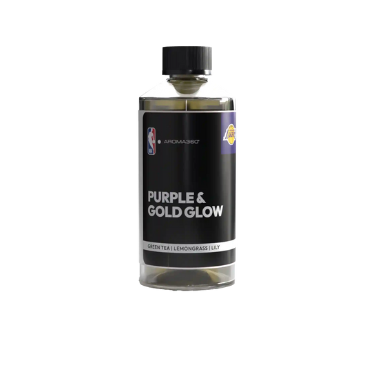 Purple and Gold Glow